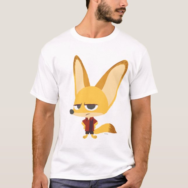 T-shirt Zootopie| Finnick - Hustler (Devant)