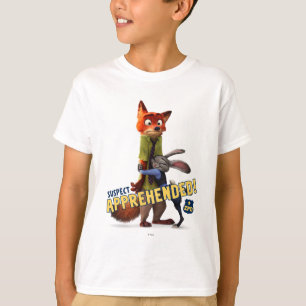 T-shirt Zootopie Judy & Nick - Suspect appréhendé !