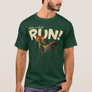 T-shirt Zootopie  Nick Wilde - En doute, COULE !