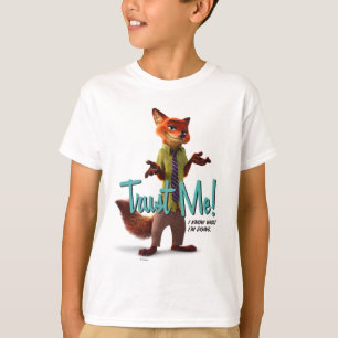 T-shirt Zootopie Nick Wilde - Faites-moi confiance !