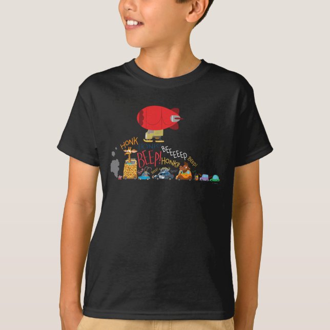 T-shirt Zootopie| Trafic Zootopia (Devant)
