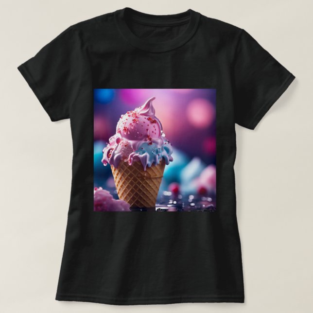 T-shirt ZOYNK Ice Cream 0024950 (Design devant)