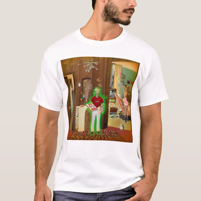 T-shirt Zucchini Pizza (Devant)