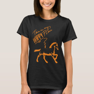 T-shirt Zum Reiten Geboren Horses Girder Rider Cheval Cade