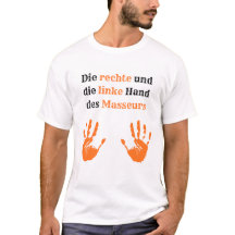 T-Shirt zum Schmunzeln für Masseure