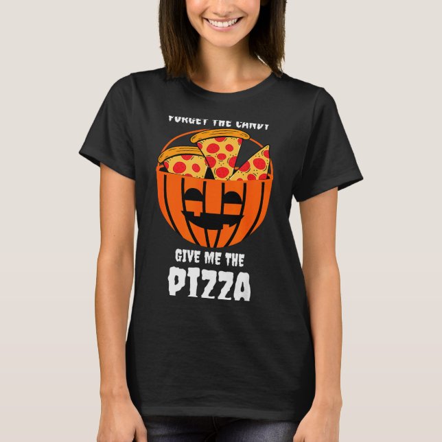 T-shirt Zza Pumpkin Jackolantern Costume Easy Halloween  (Devant)