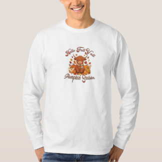 T-ShirtHello Fall Y'all Pumpkin Season Highland Co T-Shirt