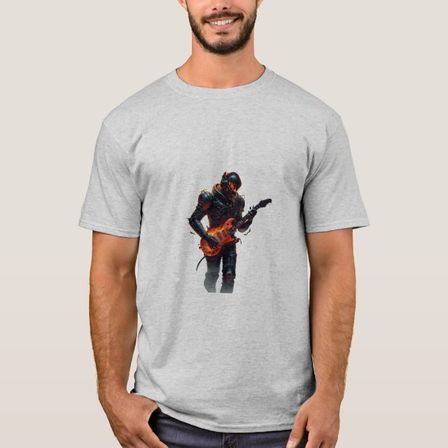 T-ShirtInferno Rocker: The Galactic Guitarist T-Shirt (Front)