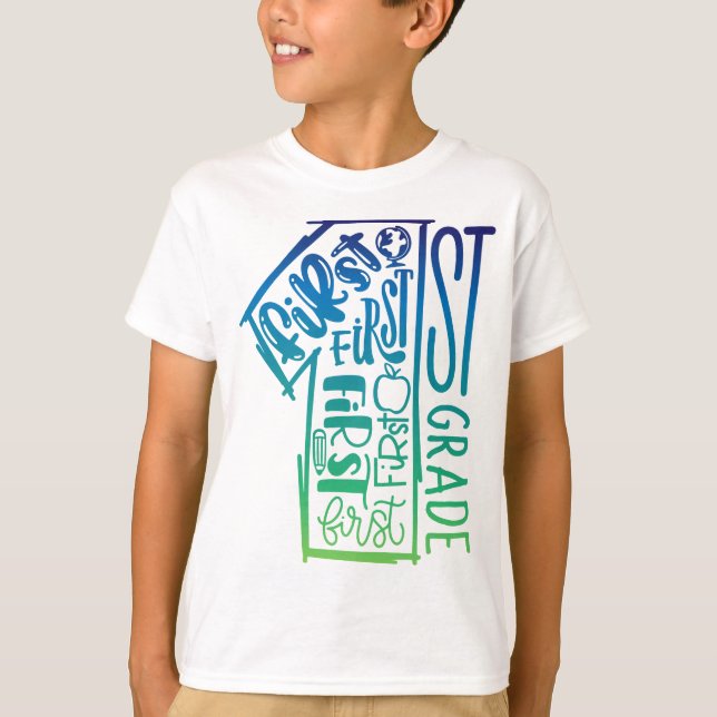 T-shirts, 1 grade T-shirt,  T-Shirt (Front)