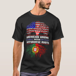 T-shirts à l'effigie d'un Américain aux racines po