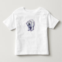 T-shirts à l'ours polaire
