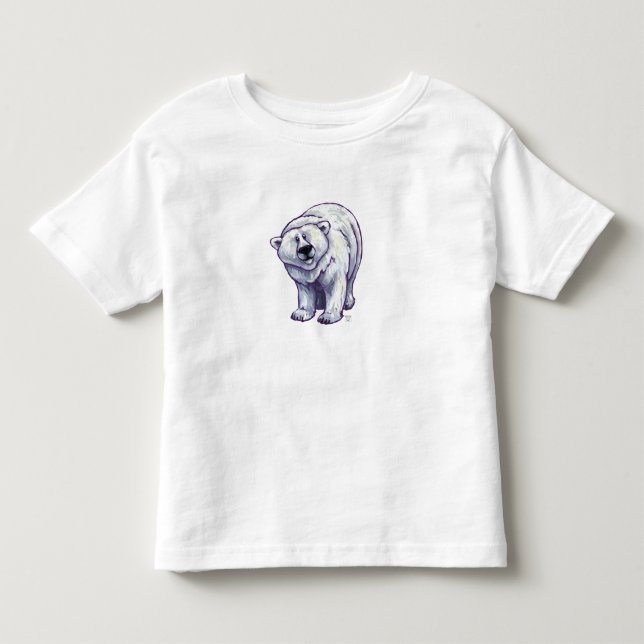 T-shirts à l'ours polaire (Devant)