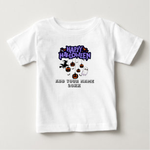 t-shirts à thème halloween personnalisés pour enfa