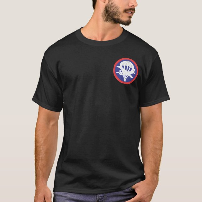 T-shirts aéroporté d'aile de parapentiste (Devant)