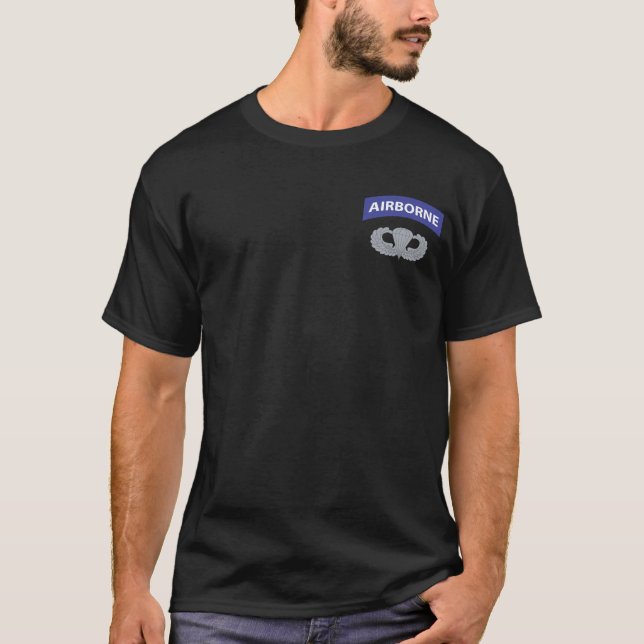 T-shirts aéroporté d'orienteur d'ailes (Devant)