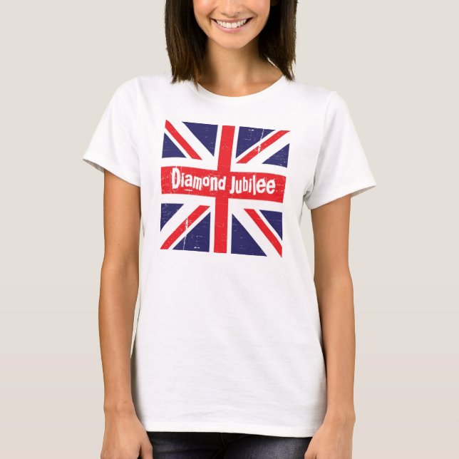 T-shirts affligé par célébration de jubilé de (Devant)