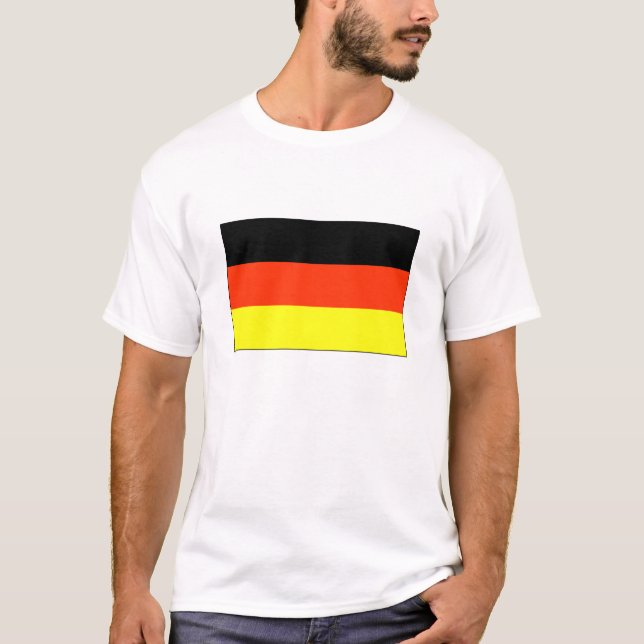 T-shirts allemand et cadeaux de drapeau - (Devant)