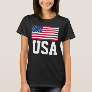 T-SHIRTS AMÉRICAINS EN DRAPEAU TEE - SHIRT