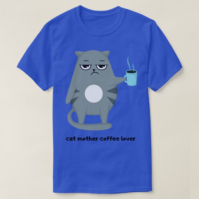 t-shirts amoureux de café (Design devant)