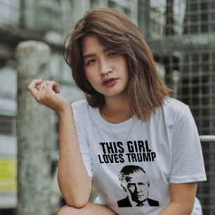 T-shirts amusants DONALD TRUMP, femmes filles femm