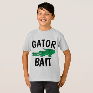 T-shirts amusants pour enfants, GATOR BAIT