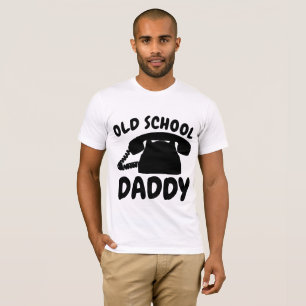 T-shirts amusants pour papa, VIEILLE ÉCOLE