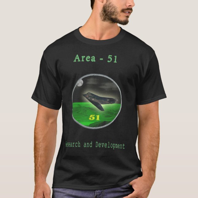 T-shirts AREA 51 (Devant)