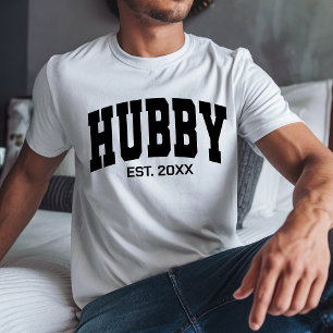 T-shirts assortis pour jeunes mariés pour lune de 