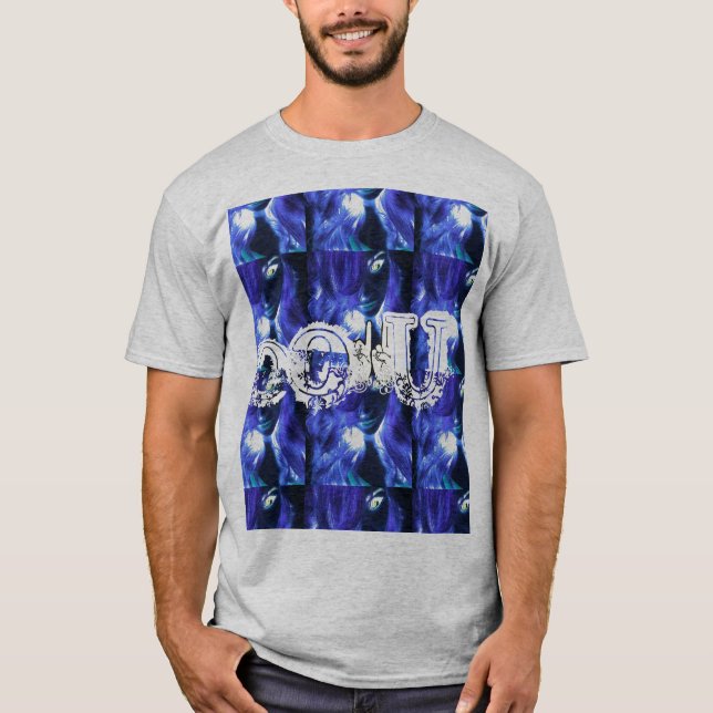 T-shirts basiques pour hommes Do U (Devant)