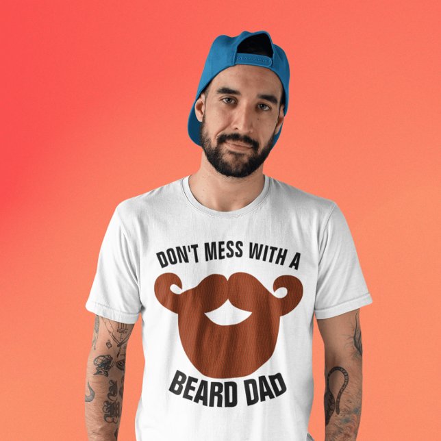 T-shirts BEARD pour DAD (Créateur téléchargé)