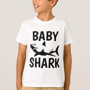 T-shirts BÉBÉ SHARK Funny Kids