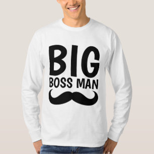 T-shirts BIG BOSS MAN Mustache