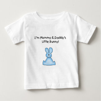 T-shirts Blue Mommy et Daddy's Little Bunny