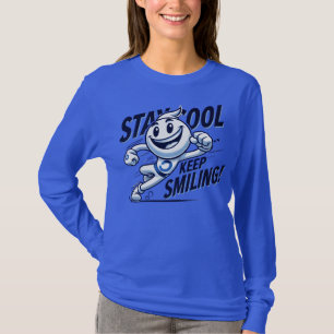 T-shirts Blue Smile
