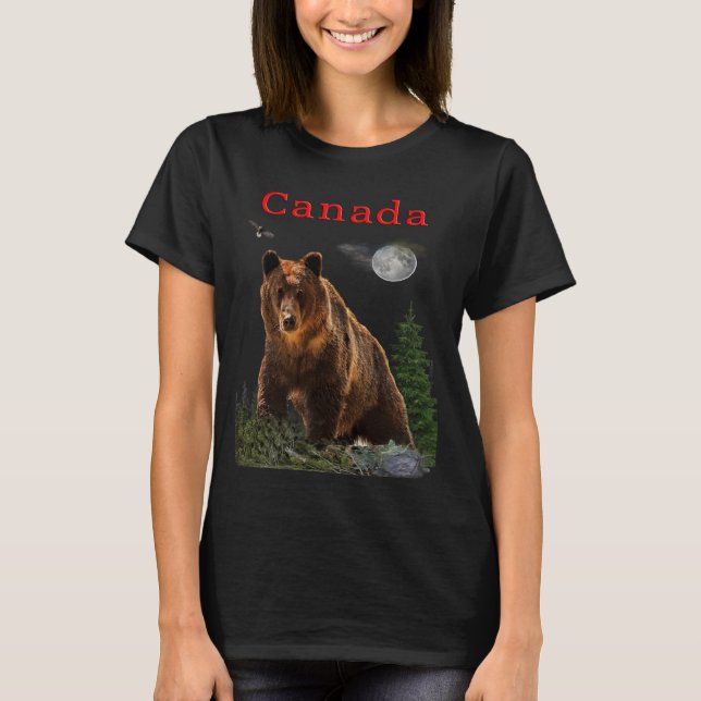 t-shirts canadiens (Devant)