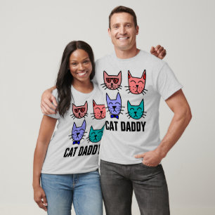 T-shirts CAT DADDY DAD