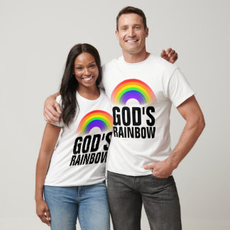 T-shirts CHRÉTIENS DE DIEU RAINBOW