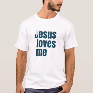 T-shirts chrétiens Jésus aime
