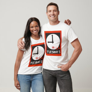 T-shirts classiques de LA Tuesdays - UNISEXE - TOU