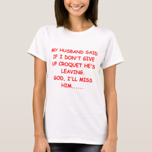 T-shirts d'abd de cadeaux de CROQUET