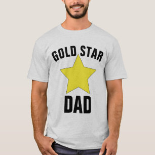 T-Shirts DAD STAR OR, père du soldat tombé