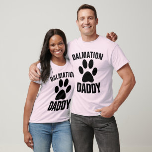 T-shirts DALMATION DOG DAD DADDY