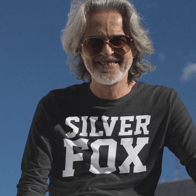 T-shirts d'anniversaire pour hommes SILVER FOX (Créateur téléchargé)