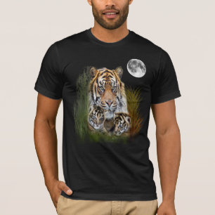 T-shirts d'art tigre