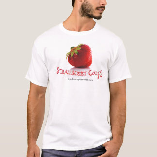 T-shirts de blanc de la FRAISE COUGH™
