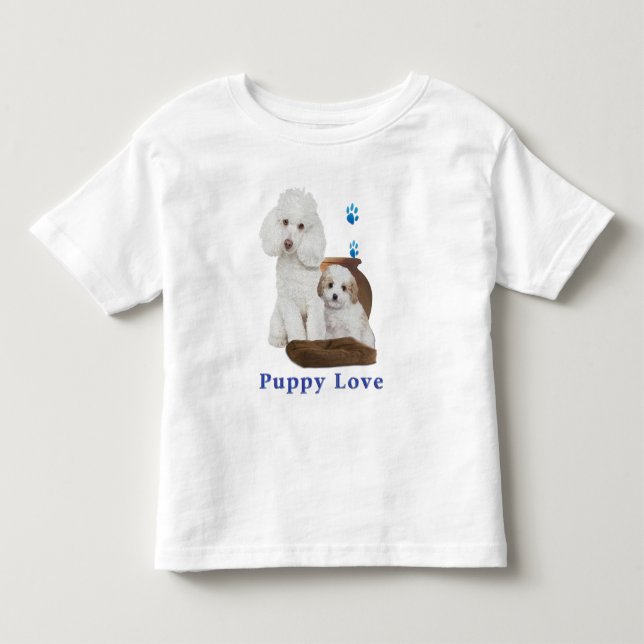 t-shirts de caniche (Devant)