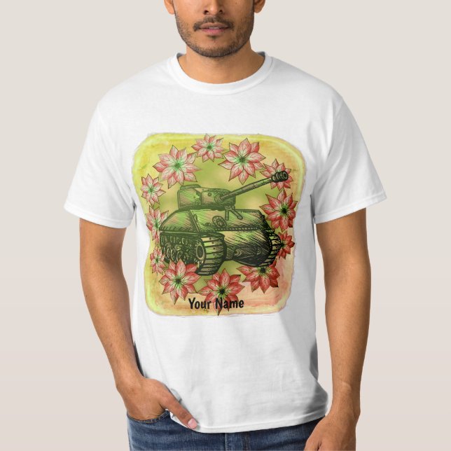 T-shirts de chars de Noël (Devant)