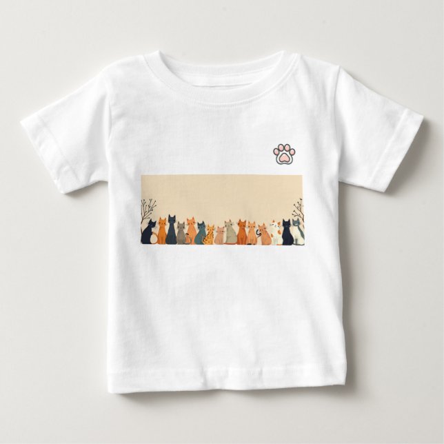 T-shirts de chat (Devant)