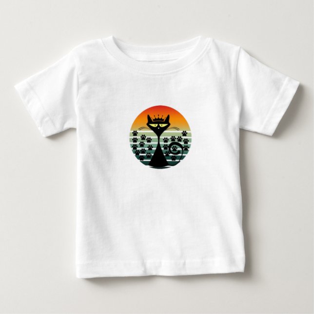 T-shirts de chat, baïbe (Devant)