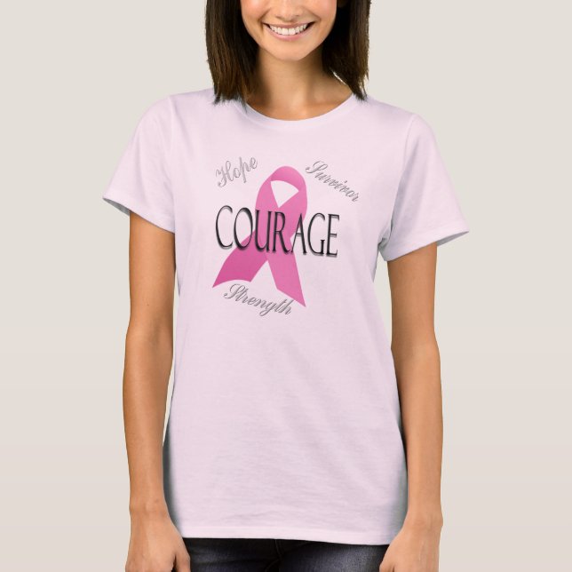 T-shirts de courage (Devant)